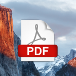 【Mac OS X】Mac上で複数のPDFファイルを1つのファイルに結合する方法