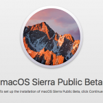 macOS Sierraパブリック ベータ版をダウンロード＆インストールする方法
