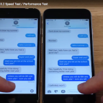iOS 10.0.2 Vs iOS 10.0.1 スピード比較テスト【Video】