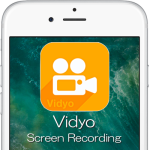 【動画撮影】「Vidyo」なら簡単！iPhone単体で画面録画する方法