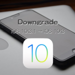 iOS 10.3.1をiOS 10.3にダウングレードする方法