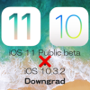iOS 11パブリックベータ版を直接iOS 10.3.2にダウングレードできないの？で、試してみました。