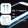 iOS 11 Beta 5 vs iOS 10.3.3 スピード比較テスト【Video】