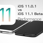 iOS 11.1.0 Beta 1 vs iOS 11.0.1 スピード比較テスト【Video】