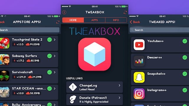Ios 11 脱獄不要 ストアアプリ Tweakbox をiphoneにインストールする方法 Moshbox