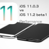 iOS 11.2 Beta 1 vs iOS 11.0.3 スピード比較テスト【Video】
