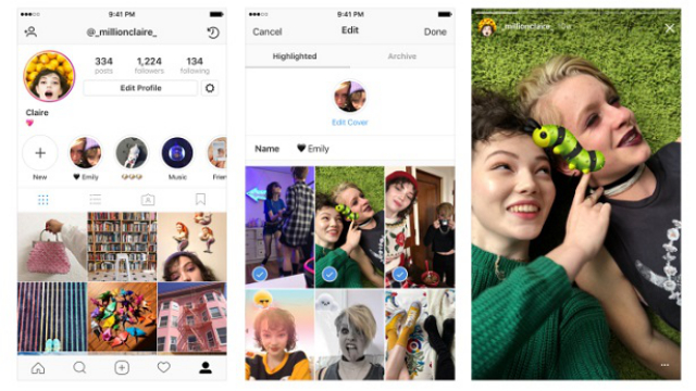 Instagram インスタグラム ストーリーズの保存とハイライトの作成が可能に ストーリーズが自動でアーカイブに保存される設定方法 Moshbox