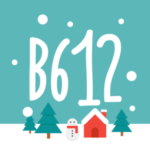 「B612 – いつもの毎日をもっと楽しく 7.10.1」iOS向け最新版をリリース。アプリアイコンが雪だるまの冬景色に